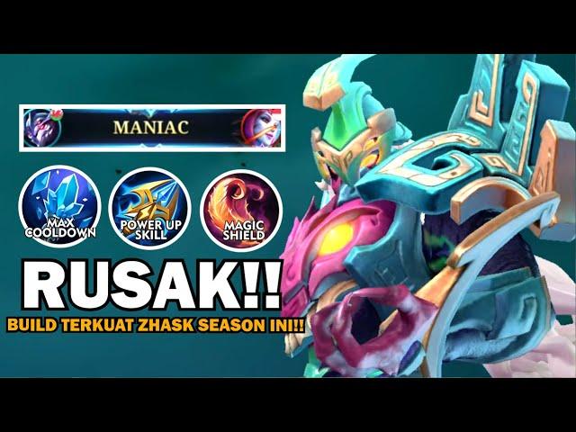 NYESAL BARU TAU TERNYATA INI ITEM TERKUAT ZHASK SETELAH NERF!! TOP GLOBAL ZHASK 2024 BEST BUILD ZASK