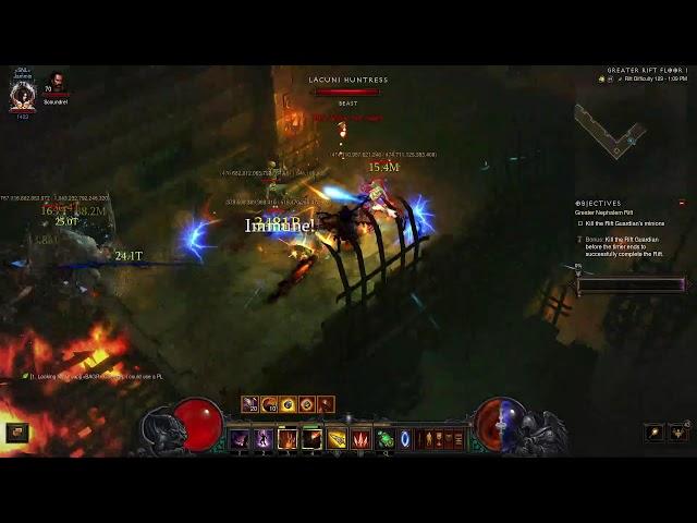 Diablo 3 LIVE GoD Demon Hunter  LOFI  Morning Rift farm ‍