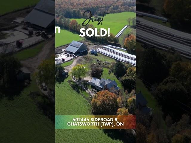 198-Acre Cattle Farm in Williamsford, Ontario SOLD with Susan Moffat, Grey Bruce REALTOR®