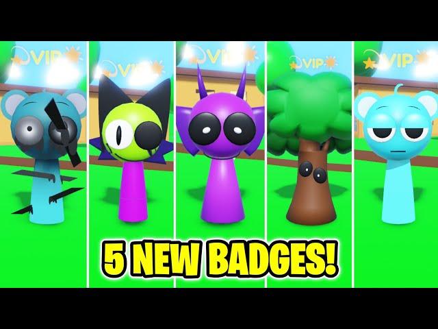(UPDATE!) 3D SPRUNKI RP AND ANIMATIONS - How to get ALL 5 NEW BADGES!! NEW UPDATE! (ROBLOX)
