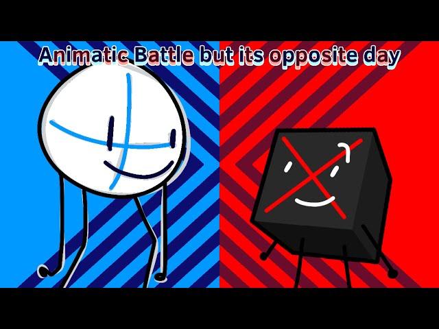 Animatic Battle but its Opposite Day! [Includes intro, teams and names!] (Show by @gagofgreen9611)