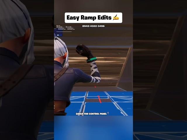 Easy Ramp Edit Practice 