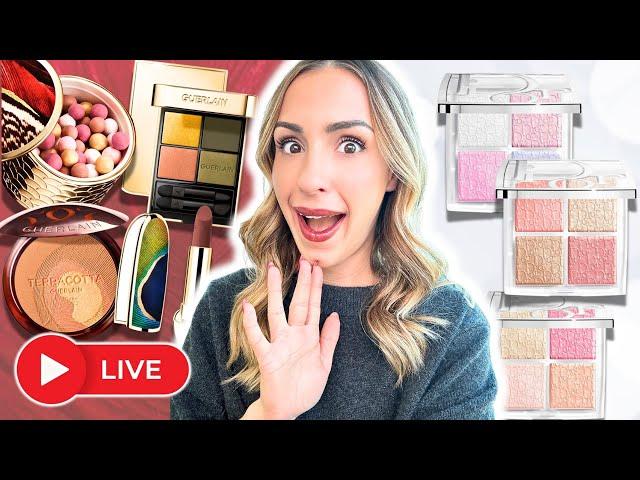 PASS or YASS?!  NEW MAKEUP RELEASES... GUERLAIN MAJESTIC FEATHERS, NEW DIOR HIGHLIGHTERS!