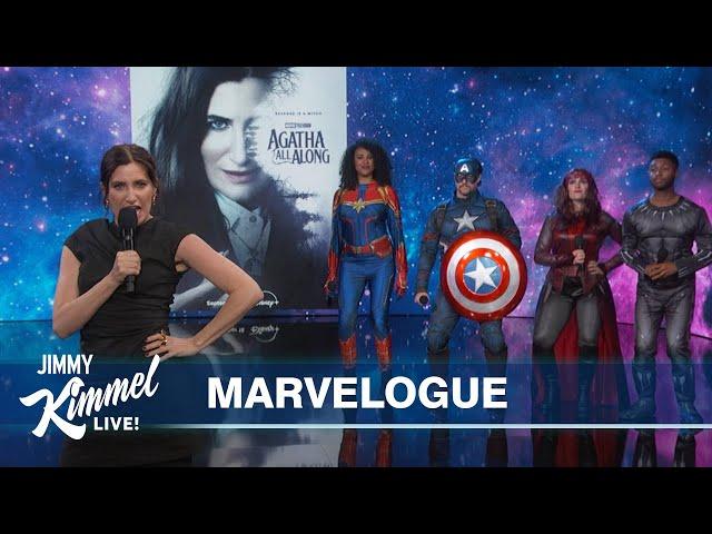 Kathryn Hahn Sings the Entire History of the Marvel Cinematic Universe