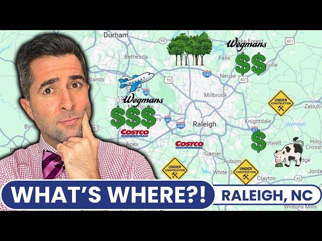 The ULTIMATE GUIDE to WHAT'S WHERE in Raleigh, North Carolina