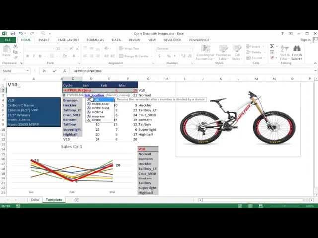 Mouse over chart - (Hindi) Bhavesh's Excel Tricks