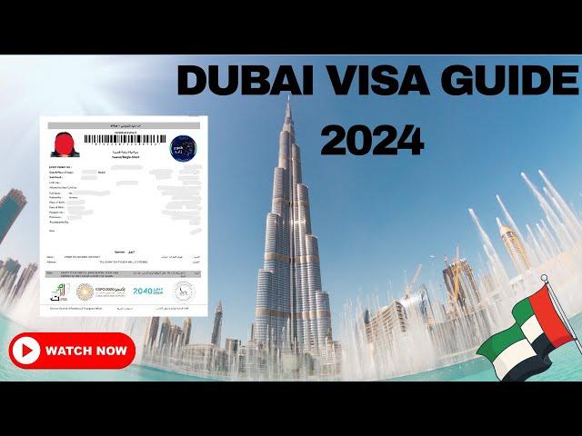 Dubai Visa Application 2024:  Fast & Simple, No Travel Agency Needed!