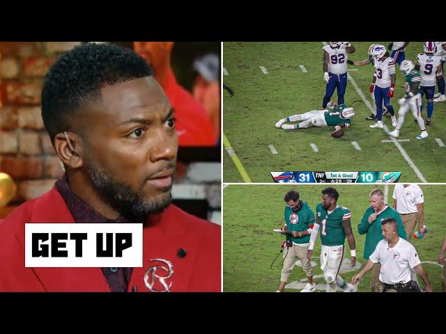 GET UP | It's time for Tua to retire! - Ryan Clark on Dolphins' QB concussion in loss to Bills