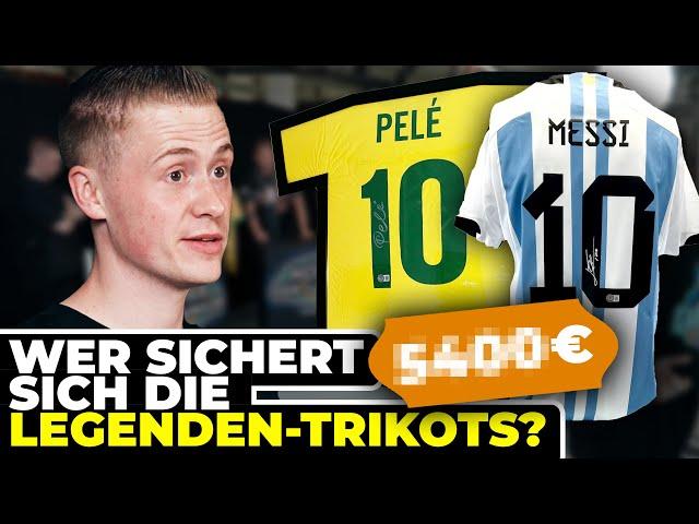 Messi und Pelé: Zwei Weltmeister Trikots bringen unsere Käufer zum Staunen!