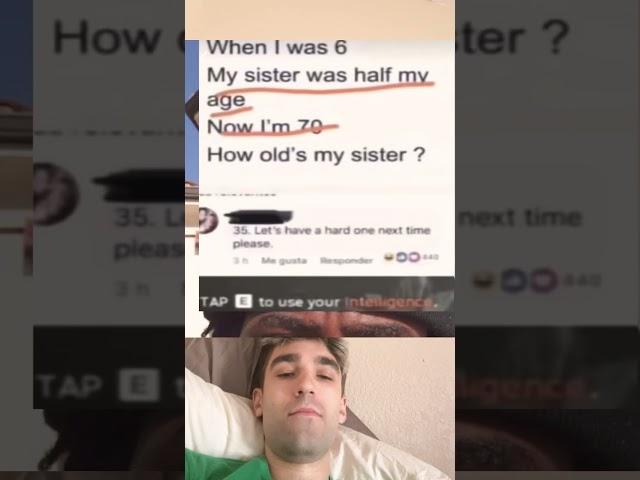 Sibling age math