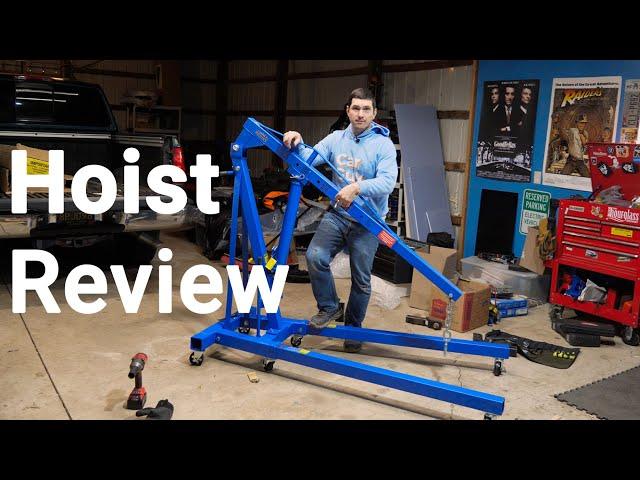 Power Torque 2 Ton Engine Hoist Review (PT34132)