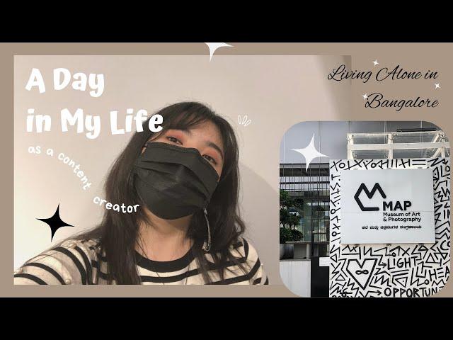 Museum of Art and Photography tour | A Day In My Life | TIBETAN vlog | Living Alone In Bangalore