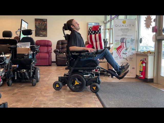 Find Comfort in Any Position with this Permobil M3 Corpus Power Chair!