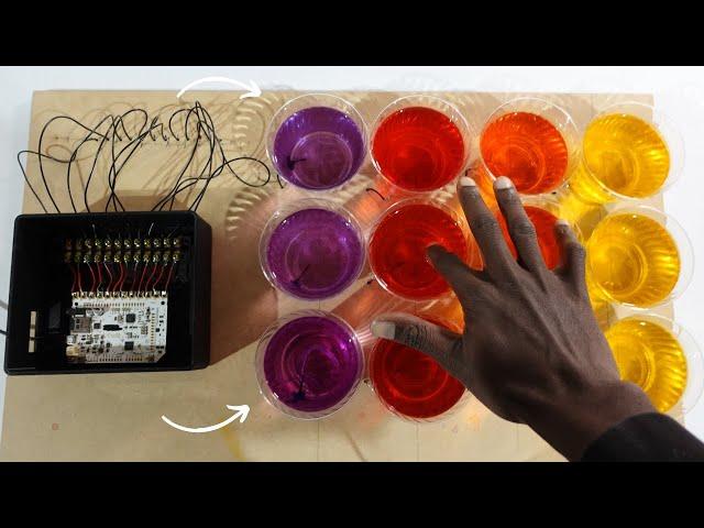 How to make a D.I.Y Midi controller with water for art projects