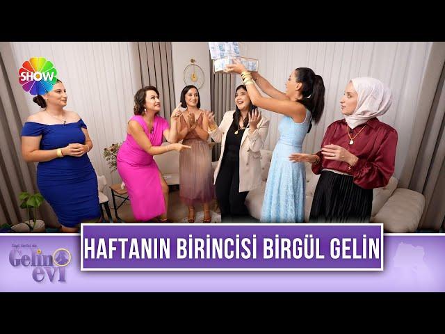 Haftanın birincisi Birgül Gelin'in birincilik sevinci! | Gelin Evi 1344. Bölüm