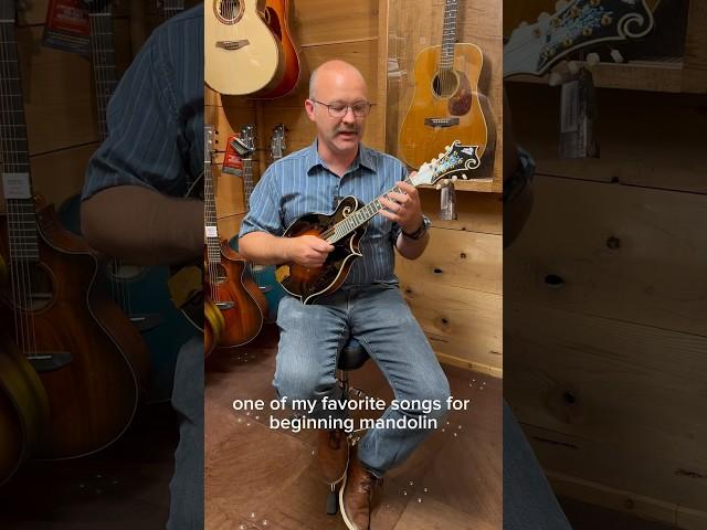 The Best Song to Learn as a Beginner Mandolin Player! #mandolinmonday #mandolin #beginnermandolin