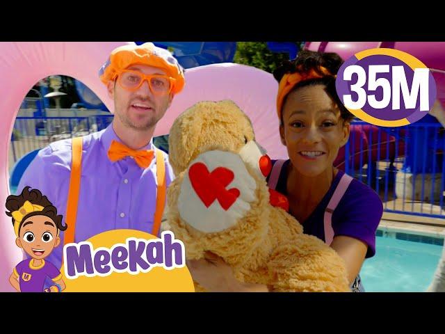 Valentine's Day Special with Blippi & Meekah | Educational Videos for Kids