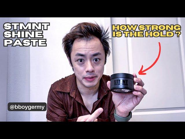 STMNT Shine Paste Styling - How Strong is the Hold?