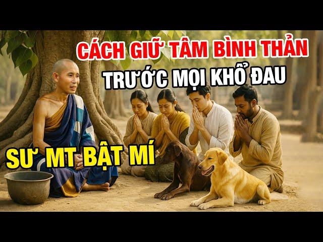 Không Ai Ngờ Cách Giữ Tâm An Này – Sư Minh Tuệ Khiến Triệu Người Bừng Tỉnh