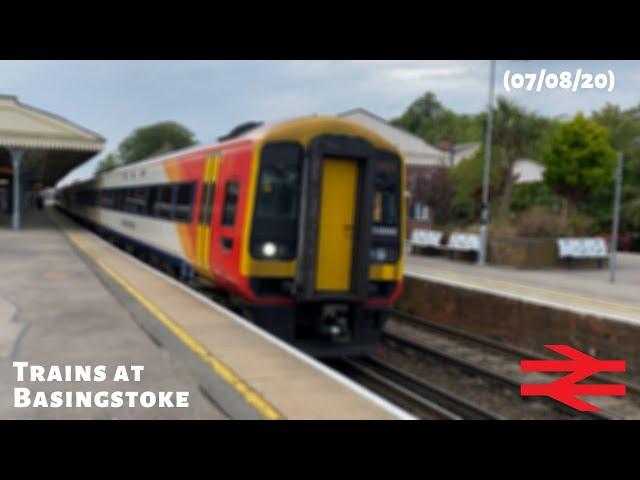 Trains at Basingstoke (07/08/20)