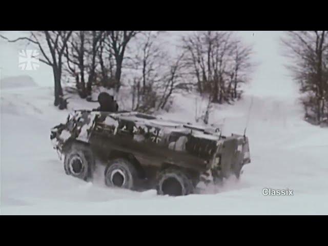 Manöver Truppenübungsplatz Münsingen 1980 Fuchs Leopard 1A 4 Sound