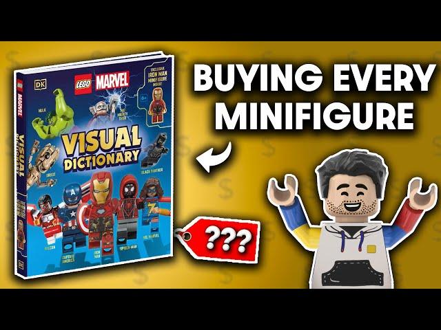 Collecting EVERY Figure in the LEGO Marvel Visual Dictionary