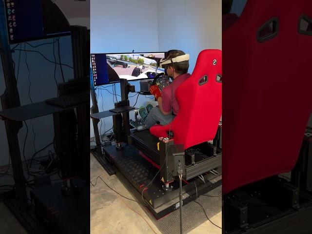 Marshall Stocker F4 crash in QubicSystem QS-CH2/QS-210 simulator