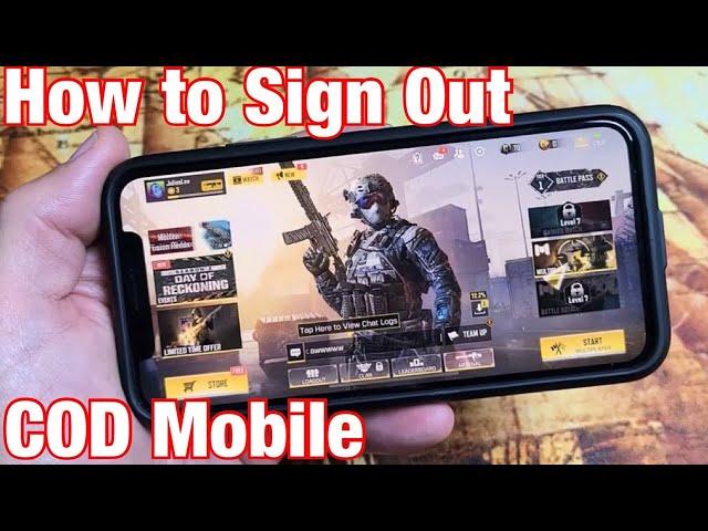 COD Mobile: How to Logout / Sign Out of Account