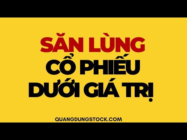 SĂN LÙNG CỔ PHIẾU DƯỚI GIÁ TRỊ | ĐẦU TƯ CHỨNG KHOÁN