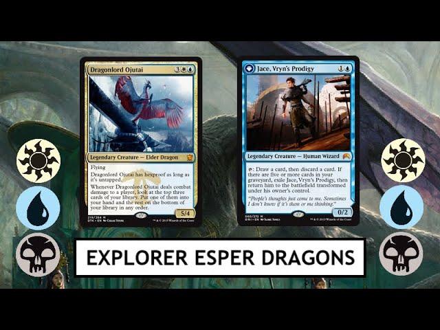 MTG Explorer / Pioneer Esper Dragons - Ojutai's Posture Is The Key To Good Back Health