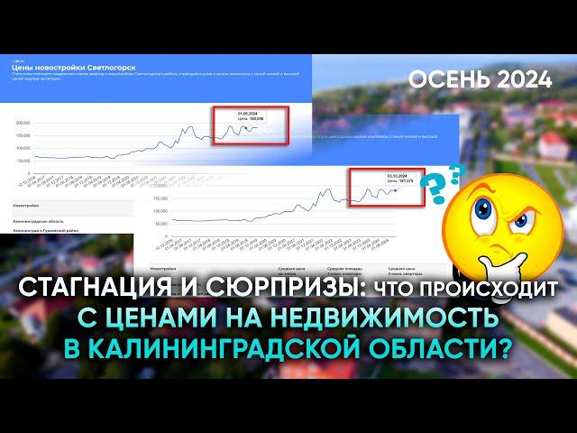 Цены на недвижимость в Калининградской области замерли?! Обзор регионального рынка новостроек