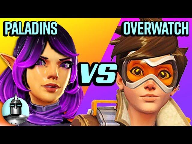 Overwatch Vs. Paladins  - Which is better?!? | The Leaderboard