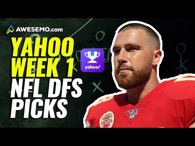 Yahoo Daily Fantasy Football Strategy & Picks Week 1