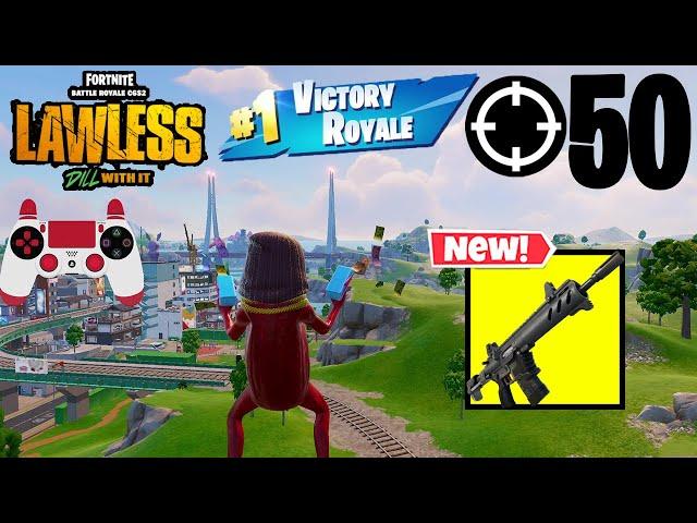 50 Elimination Solo Vs Squads Gameplay Wins (Fortnite Chapter 6 Season 2 PS4 Controller)