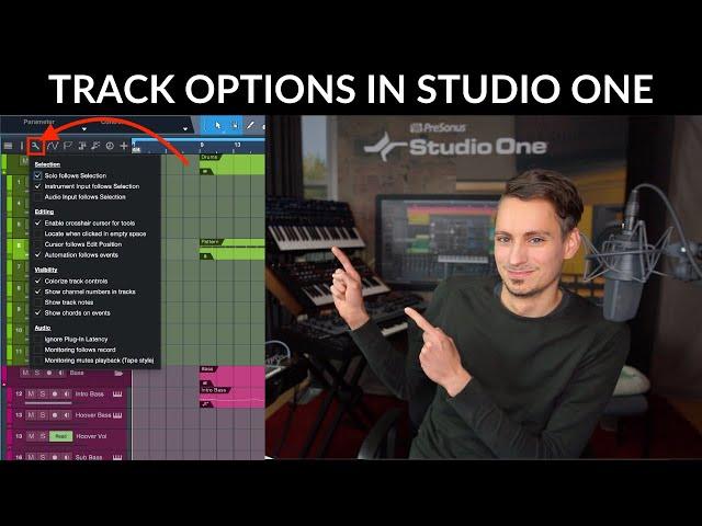 Track Options in Studio One - Unlocking Features You Need | PreSonus