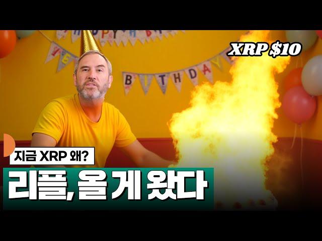 지금 XRP 왜? 리플, 올 게 왔다 #XRP