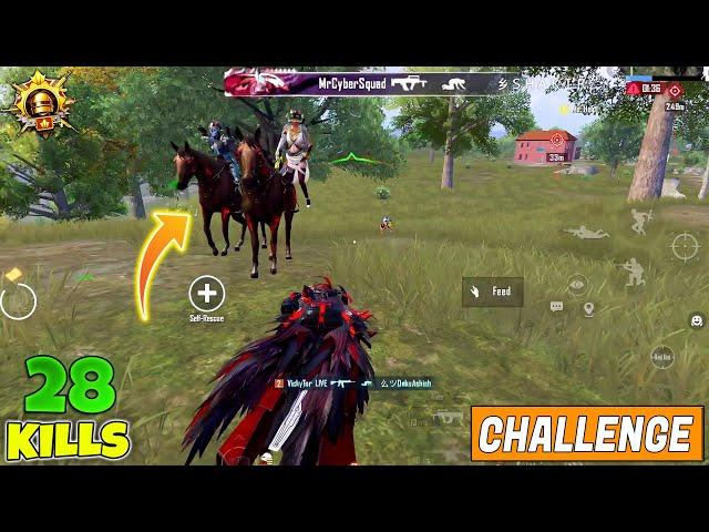  OMG !! MOST DANGEROUS ENEMIES & INFECTED HORSE CHALLENGED ME and BLOODRAVEN X-SUIT IN BGMI