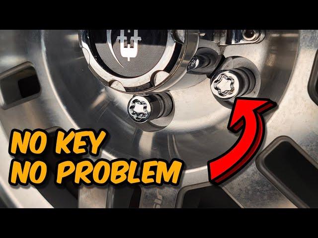 The 3 BEST Ways to Remove a Wheel Lock Without a Key