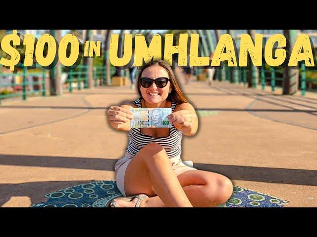 UMHLANGA $100 (R1600) CHALLENGE l Umhlanga Rocks l BetterHelp l SA YouTubers l June 2022