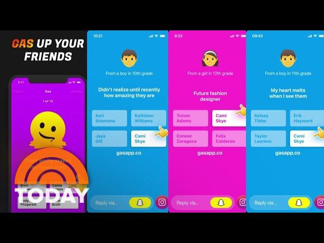 New social media app has teens sending only positive messages