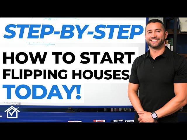 How To Flip Houses Step by Step (HOUSE FLIPPING 101)!