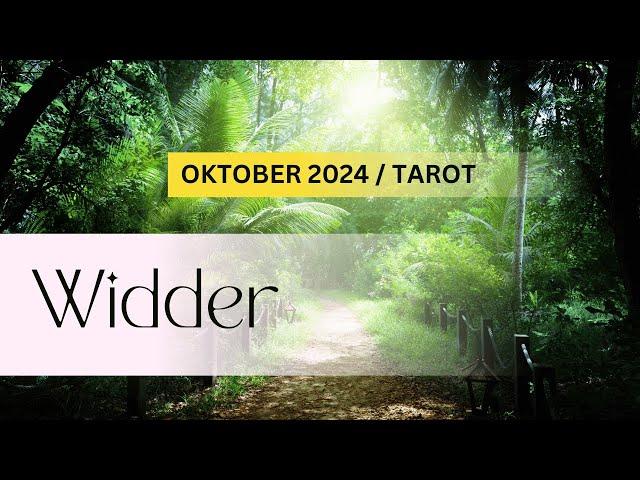 Widder Oktober 2024