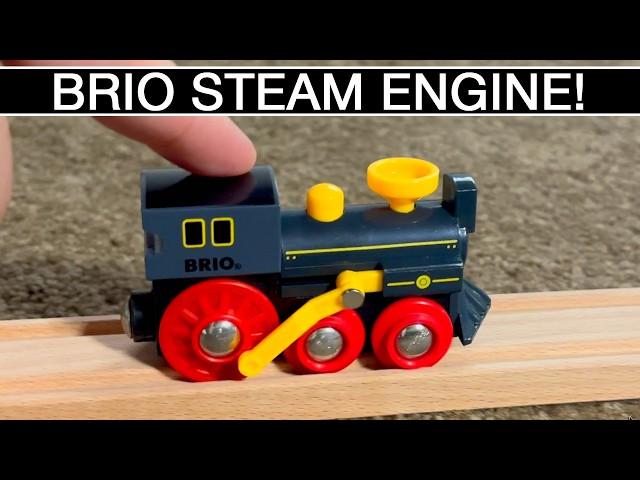  BRIO OLD STEAM ENGINE | BRIO 33617 | TOY TRAINS REVIEWS FOR KIDS | WOODEN RAILROADS RAILWAY