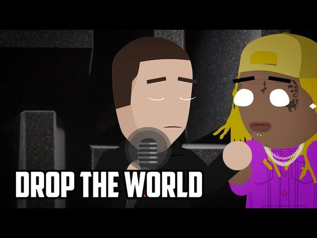 When Lil Wayne met Eminem in the Studio | Drop The World