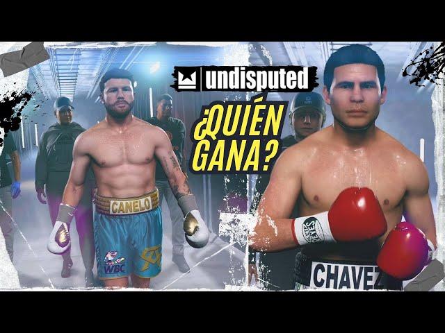 ¿QUÉN GANARÁ? PUSE A BOXEAR AL CANELO ÁLVAREZ Y A JULIO CÉSAR CHÁVEZ || UNDISPUTED