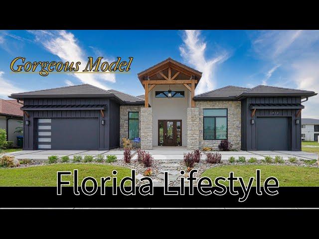 Cape Coral Florida - Gorgeous New Construction Model Tour