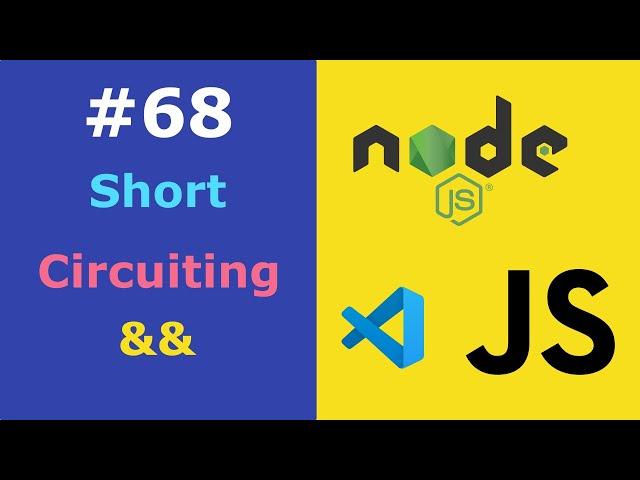 JavaScript for Beginners #68 Short-Circuit Evaluation with AND (&&)