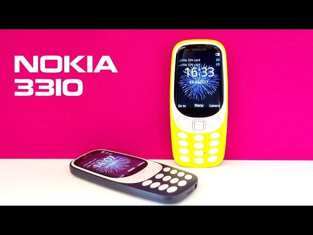 Nokia 3310 в 2017 - возвращение легенды?