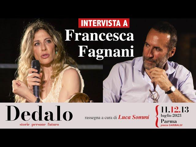 Luca Sommi intervista Francesca Fagnani nella rassegna Dedalo.