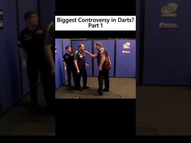 The Referees had to be involved! Adrian Lewis vs. Jose Justicia Incident PART 1 #darts